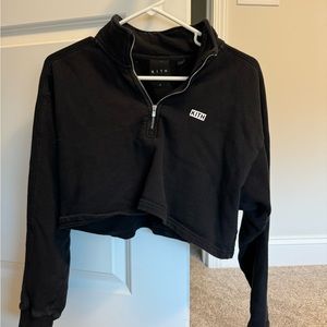 Kith cropped zip-up pullover